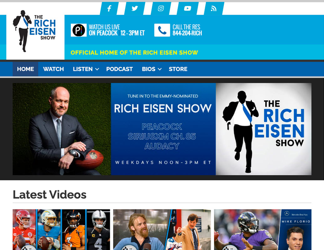 Rich Eisen Show - Official site of The Rich Eisen Show